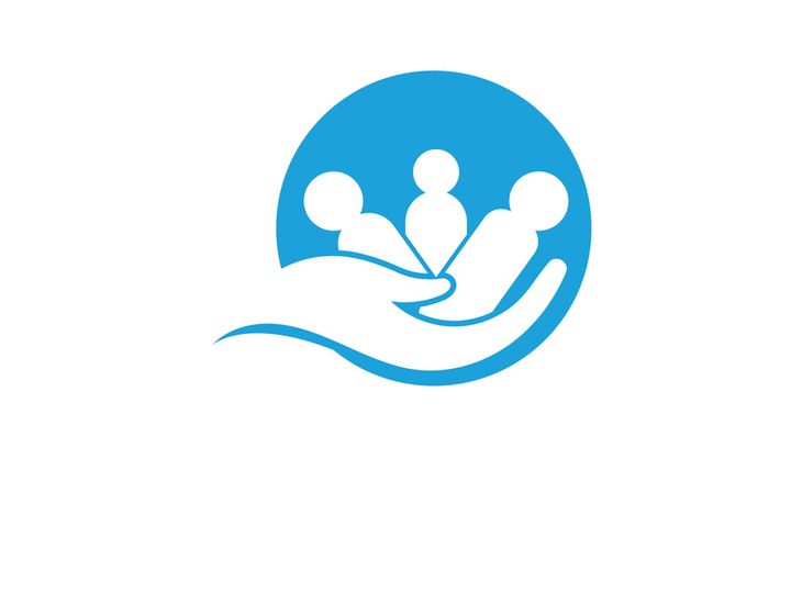 Community peole team group colorful logo