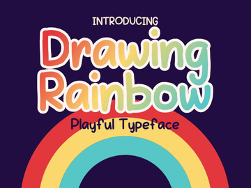 Drawing Rainbow - Playful Display preview picture