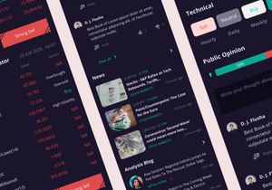 Stock Market Latest UI kit