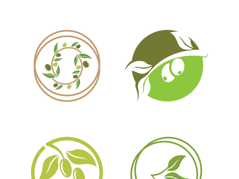 olive icon vector illustration design template