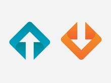 Arrow Logo Template Illustration Design Vector