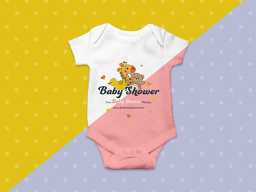 Free Baby Onesie PSD MockUp preview picture
