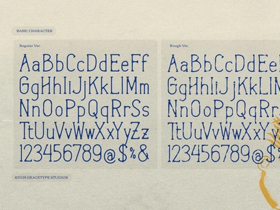 Morinor Lenteron | Hand Drawn Font