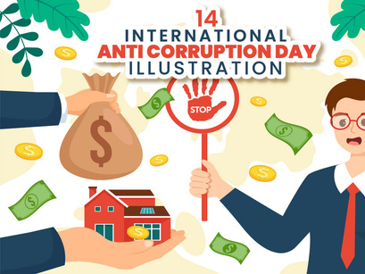 14 Anti Corruption Day Illustration