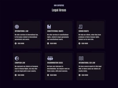 Lex Prime - Lawyer & Attorney - Web Theme for Figma