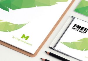 Stationery PSD Mockup 02