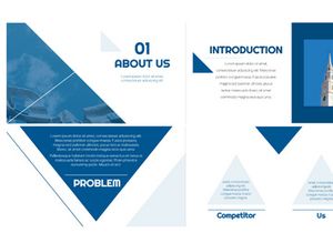 Minimalist Triangle Presentation Template