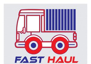 Custom Trucking logo in adobe illustrator
