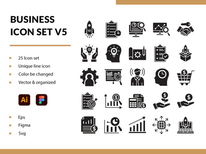 Business Icon Set V5