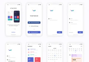 Taskly - To Do Task & Event Manager App UI Kit