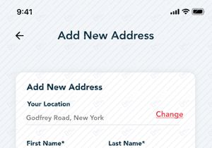 Vega - Food Delivery Mobile App UI