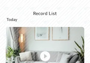 Home CCTV app UI
