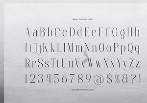 Furigale | Classic Serif