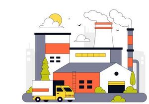 10 Factory Vector Illustration