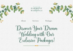 Wedding Marketing Email Newsletter
