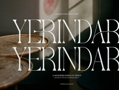 Yerindar | Modern Display Serif