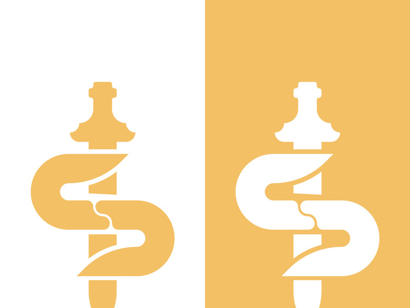 Business corporate S letter logo design vector