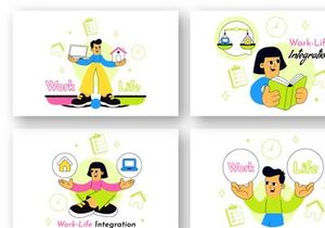 10 Work Life Integration Illustration