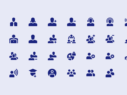UI — Users Icons