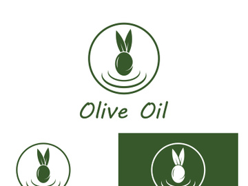 Olive fruit logo design. preview picture