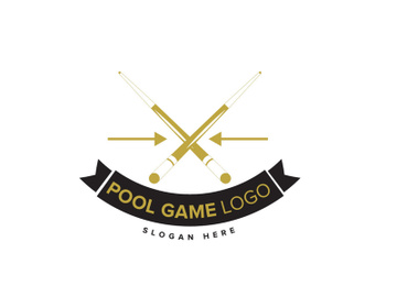 Pool game logo preview picture