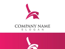 Chair furniture logo image creative design modern vector template