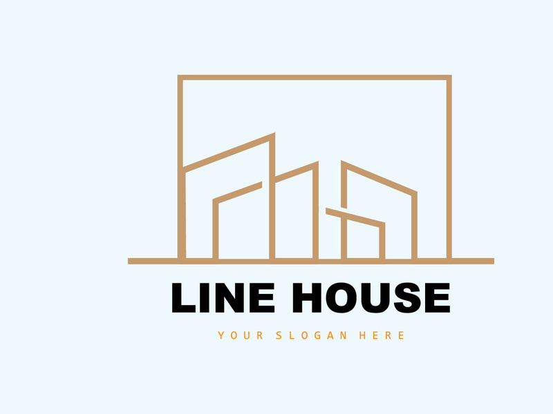 House Logo, Building Furniture Design