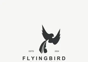 Abstract Flying Bird logo design template Wing illustration