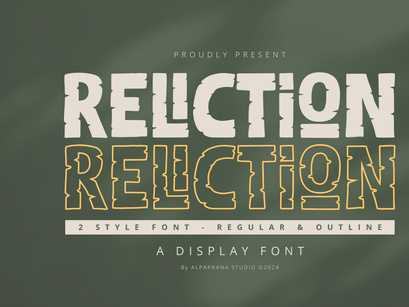 Reliction - Display Font