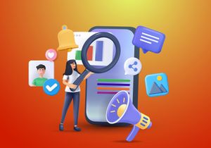 3D SEO Expert Marketing Illustration