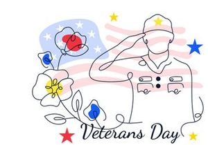 6 Happy Veterans Day Illustration
