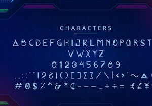 Space Game - Display Font