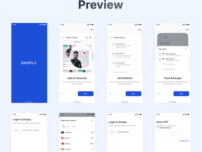 Shoply - E-Commerce App UI Kit | 130+ Screens