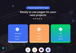 Filebox SaaS Landing Page Kit