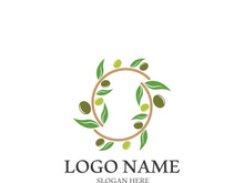 olive icon vector illustration design template