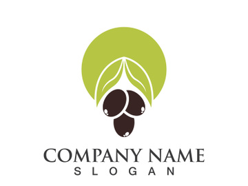 Extra virgin olive oil logo icon design vector illustration preview picture