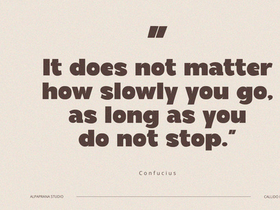 Callido - Sans Serif Font