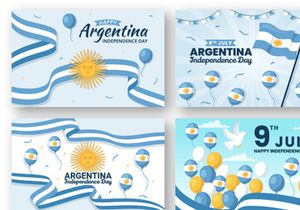 15 Happy Argentina Independence Day Illustration