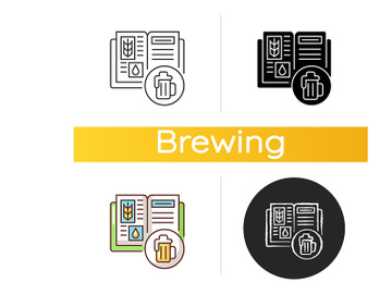 Beer recipe icon preview picture