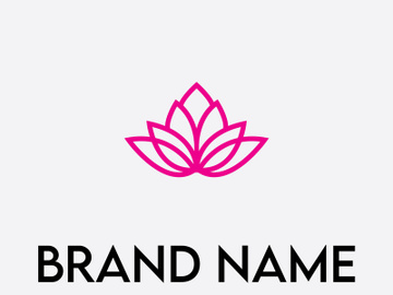 Lotus logo design preview picture