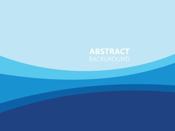Blue wave water background wallpaper vector preview picture