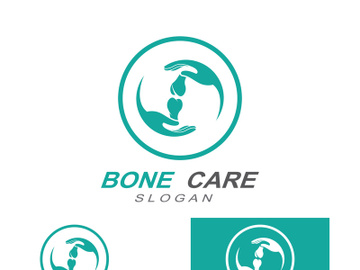 Orthopedic bone logo design. preview picture