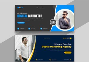 Digital Marketing Facebook Cover Banner Ver-10
