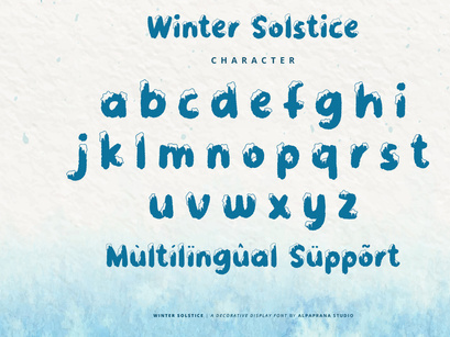 Winter Solstice - Display Font