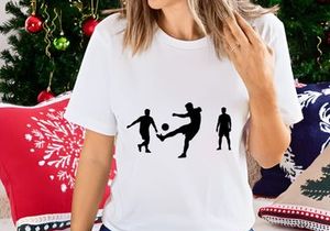 Silhouette of soccer players in action with ball