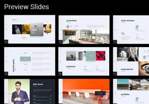 LYMO - Minimal Googleslide Presentation Template