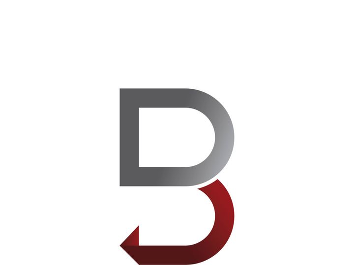 B letter logo template vector illustration
