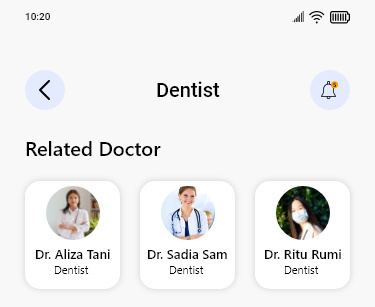 Doctor Appointment Mobile app