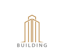 Building logo vector illustration design,Real Estate logo template, Logo symbol icon