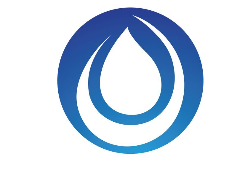 Water drop Logo Template vector illustration design